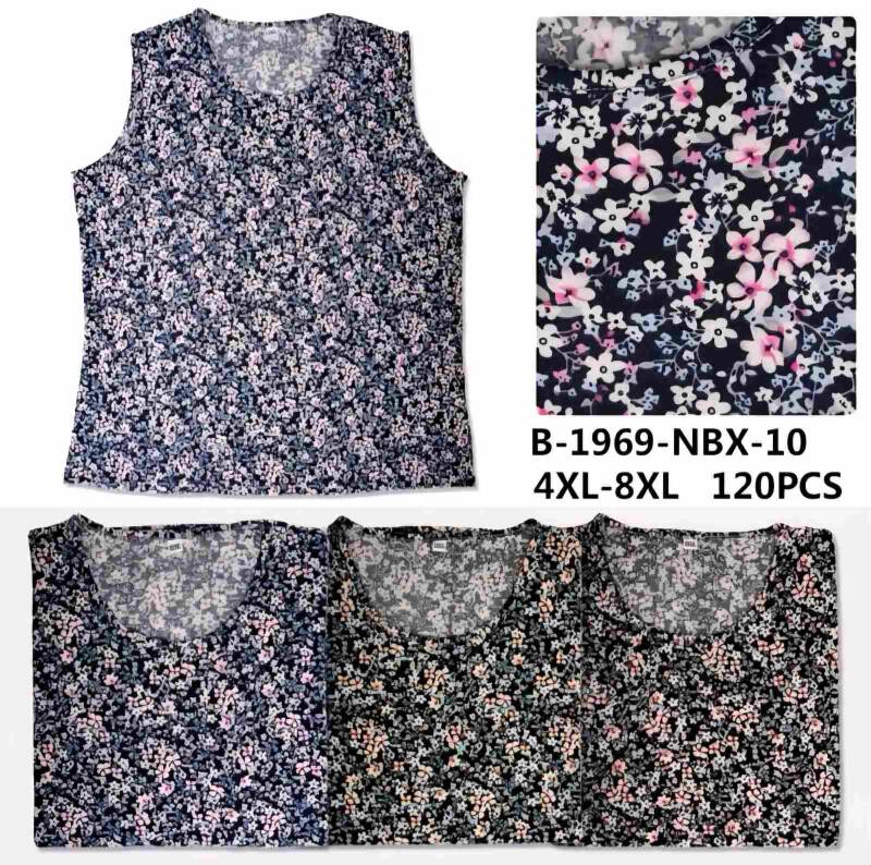 Bluzki damskie Roz 4XL-8XL, Mix Kolor Paczka 12 szt